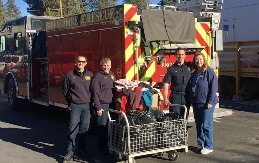 Bend Fire and Rescue warm clothing drive