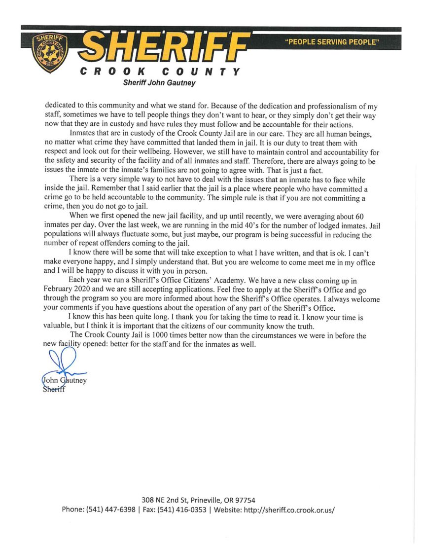 Sheriff Gautney letter page 3
