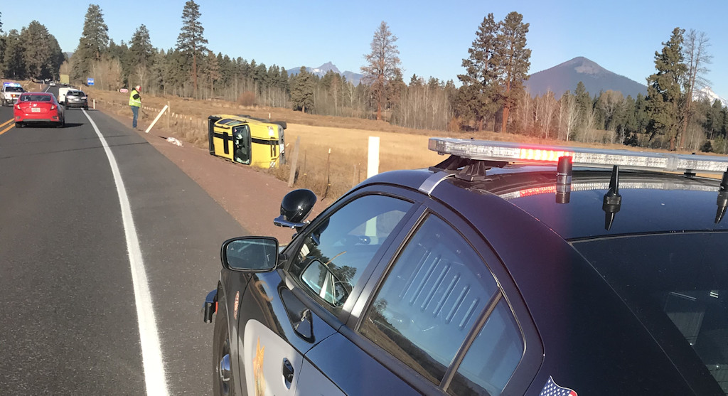 Hwy. 20 rollover crash