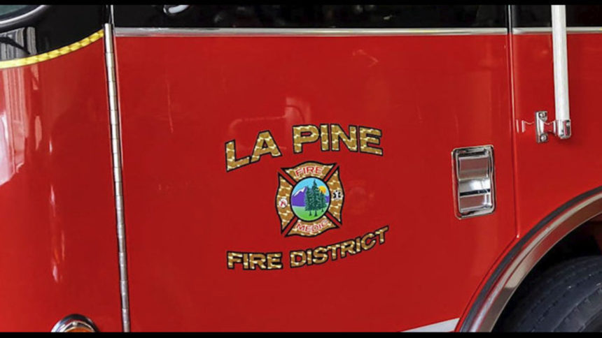 La Pine Rural Fire District truck