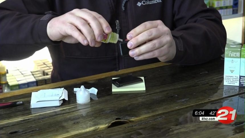 Redmond shop shares what's in flavored vape products - KTVZ