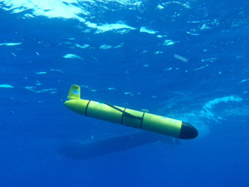 Robotic underwater glider OSU