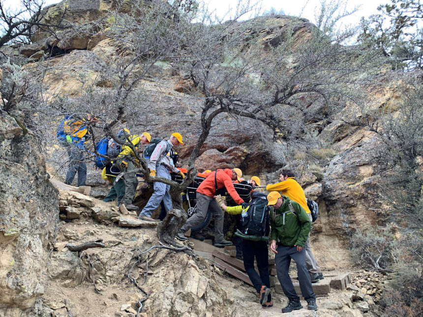 Smith Rock rescue