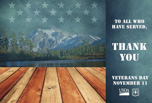 USFS Veterans Day fee waiver