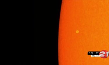 Mercury's transit across the sun