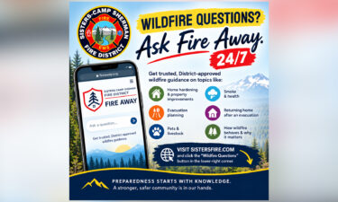 Sisters-Camp Sherman Fire District launches new wildfire preparation AI tool