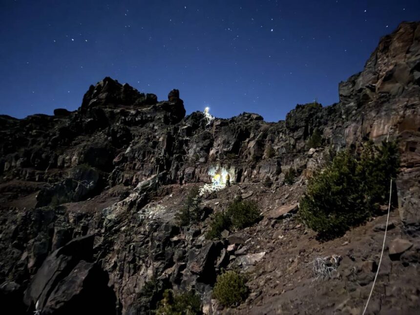 Bend climber stranded on Broken Top rescued in 19-hour, all-night air and ground operation
