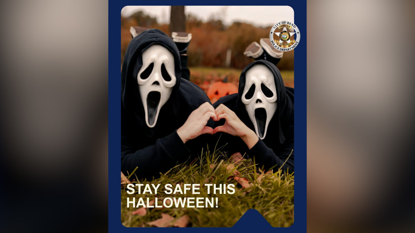 Bend police warn families of safety measures ahead of Halloween trick-or-treating